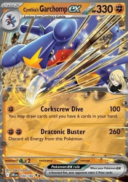 Cynthia's Garchomp ex (104/182)