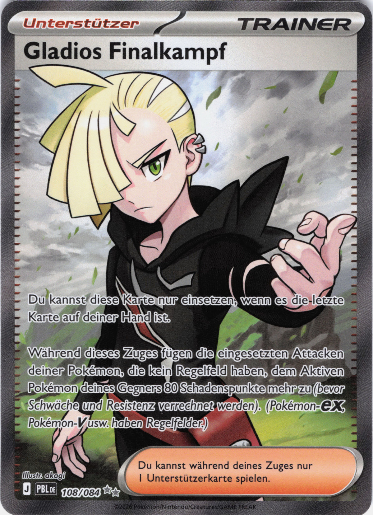 Gladios Finalkampf (PBL 108)